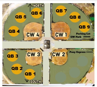 Cory Wride Baseball Complex Field Map