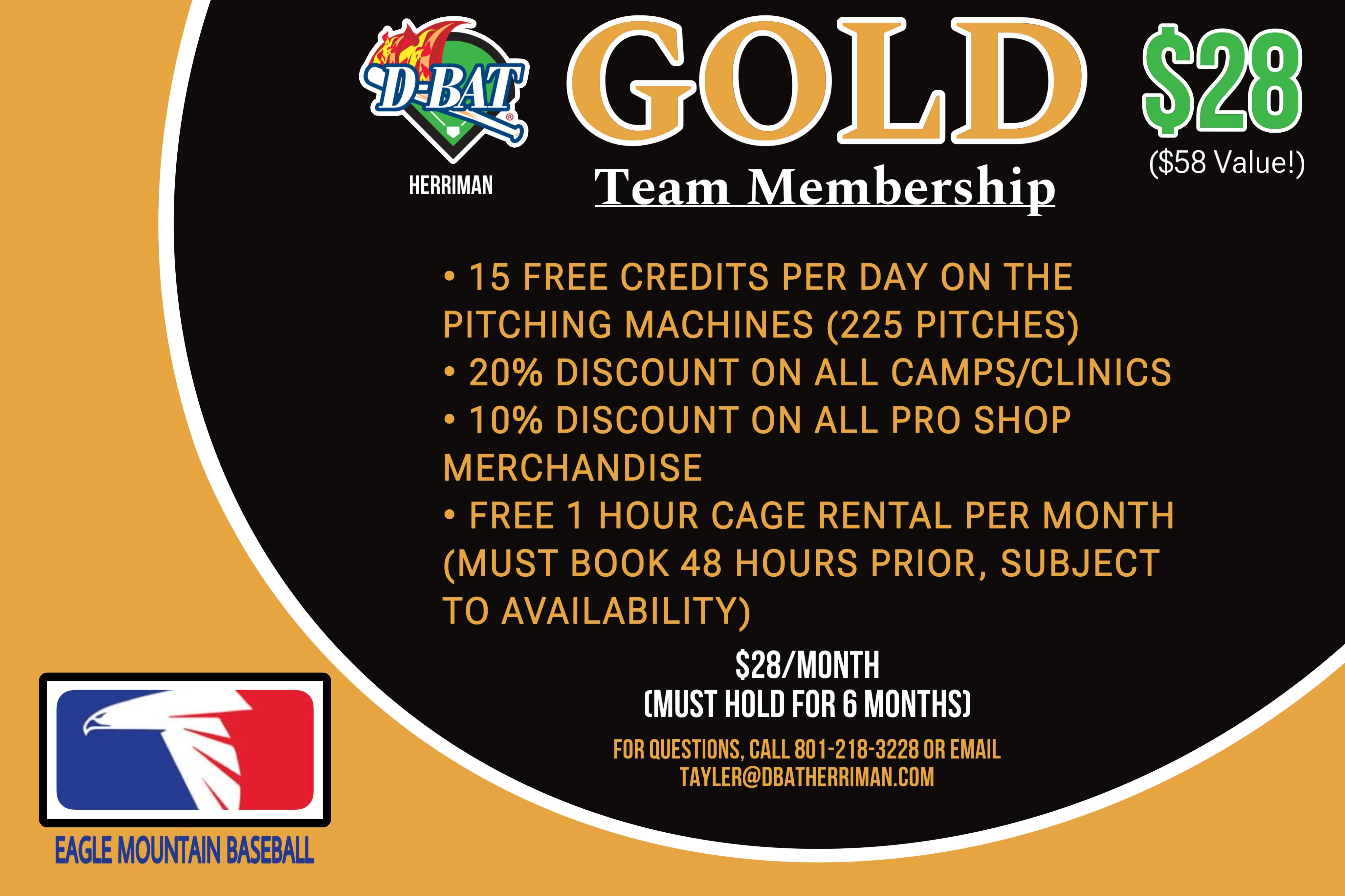 An awesome deal on a DBat membership!